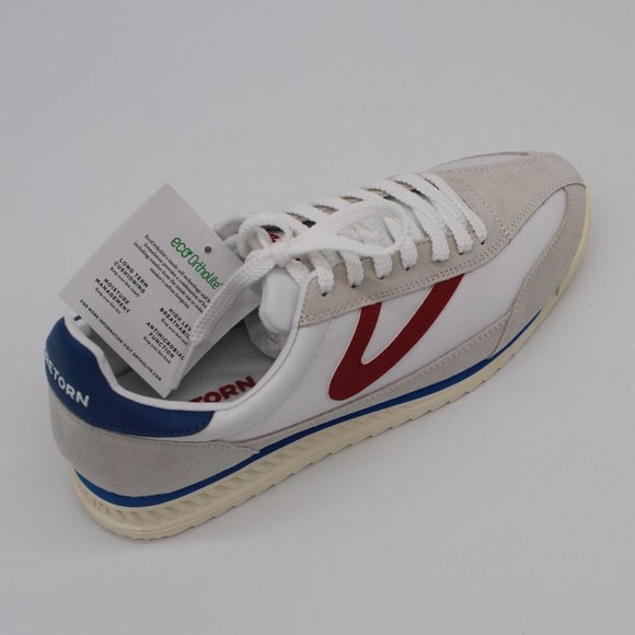 TRETORN RAWLINS 3 WHITE/RED/BLUE SNEAKER - Picture 3 of 8